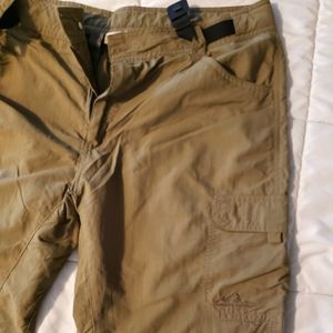 American Outback Convertible Hiking pants- khaki